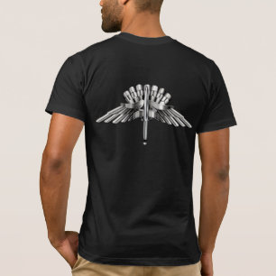 T-shirt Allin Grey "HALO JUMP PROFESSIONNEL" Chrome