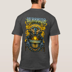 T-shirt Allin Grey "WARRIOR SPIRIT"