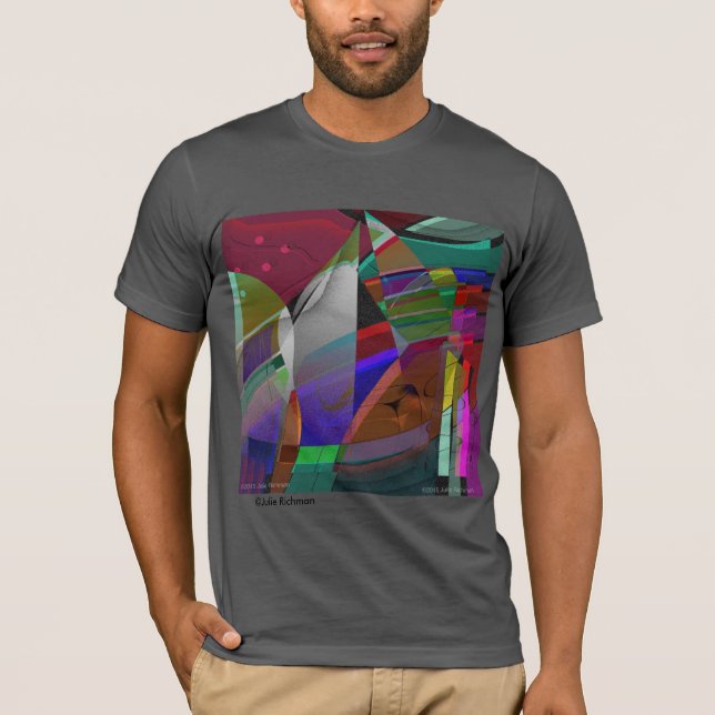 T-shirt Allitération abstraite (Devant)