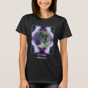 T-shirt Allium Violet Personnalisé Créer Votre Propre Phot
