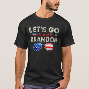 T-shirt Allons Brandon Funny Meme Biden Chant Impeach