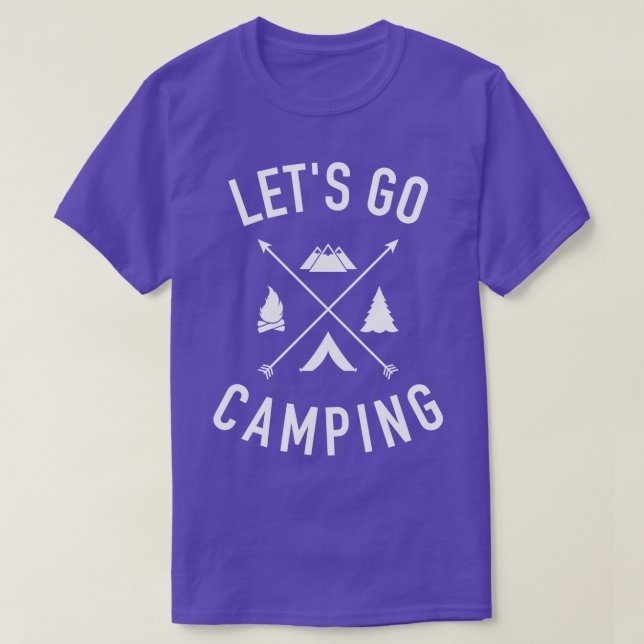 T-shirt Allons camper (Design devant)