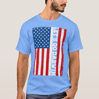 T-shirt Allons Darwin Drôle Sarcastique Femmes Hommes Vint