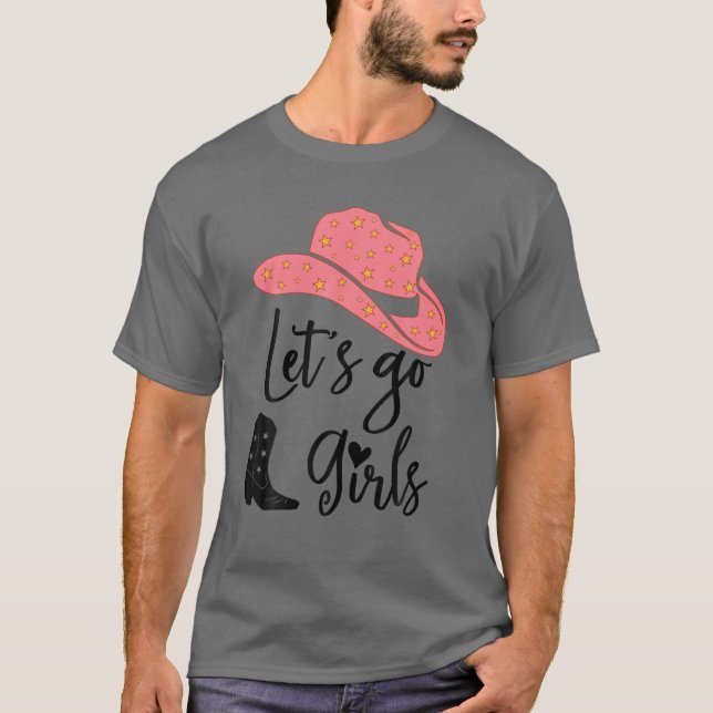 T-shirt Allons Filles, Amusants Laissons Aller Filles T, A (Devant)