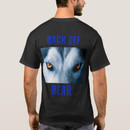 T-shirt Allons pêcher à l'arrière de l'ours