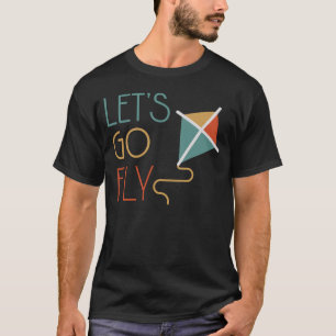 T-shirt Allons voler Kite Flying