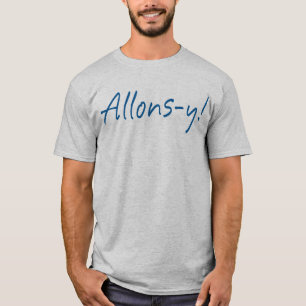 T-shirt Allons-y