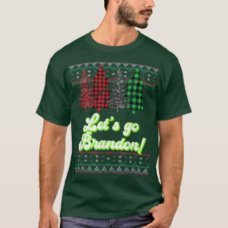 T-shirt Allons-y Brandon Belle Belle Noël Plaid