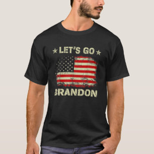 T-shirt Allons-y Brandon conservateur anti-libéral