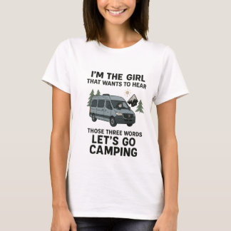 T-shirt Allons-y Camping