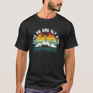 T-shirt Allons-y et prenons de la hauteur Parachutiste S r