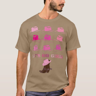 T-shirt Allons-y Fille Demoiselle d'Honneur Country Cowgir