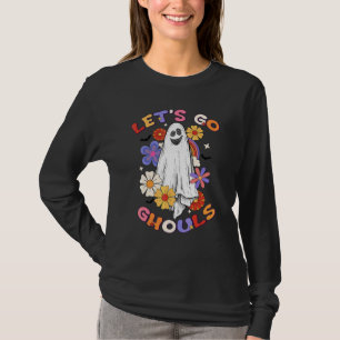 T-shirt Allons-y Fleur de Goule Rétro Halloween