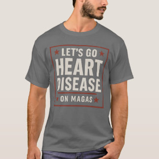 T-shirt Allons-y maladies cardiaques