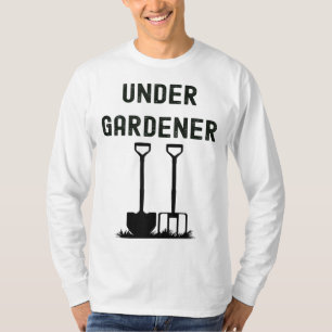 T-shirt Allotissement Gardener Tête Sous Gardener Jardiner