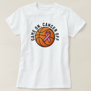 T-shirt Allume le jeu, éteins le cancer