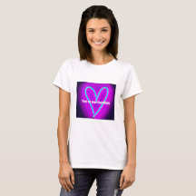 T-shirt "allumez votre heartlight"