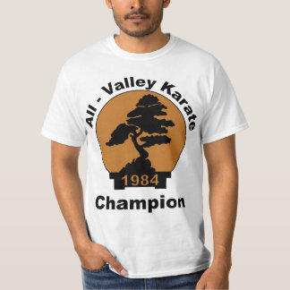 T-shirt allValleyKarateChamp