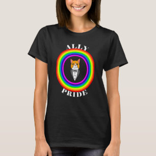 T-shirt Ally Pride LGBTQ Égalité Rainbow Lesbian Gay Tran