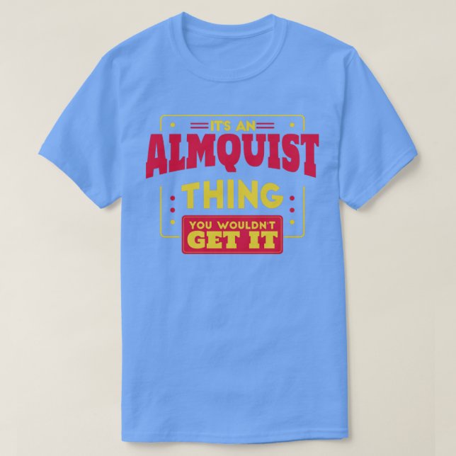T-shirt Almquist (Design devant)