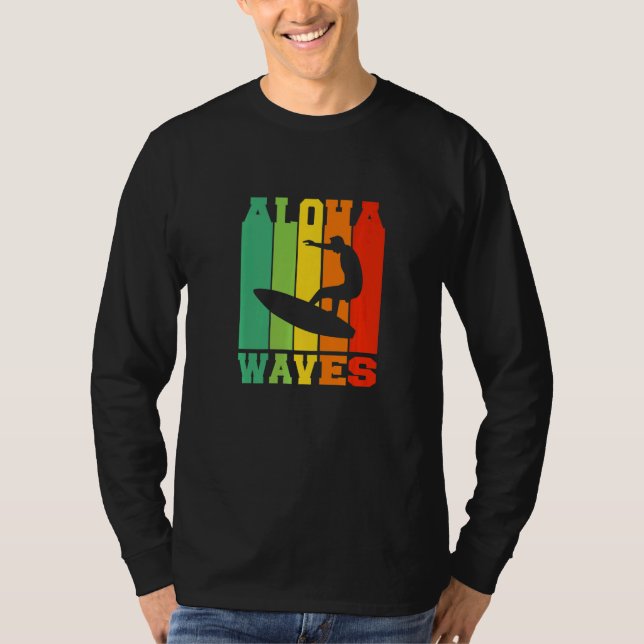 T-shirt Aloha Beach Hawaii Surfbeach Surf (Devant)