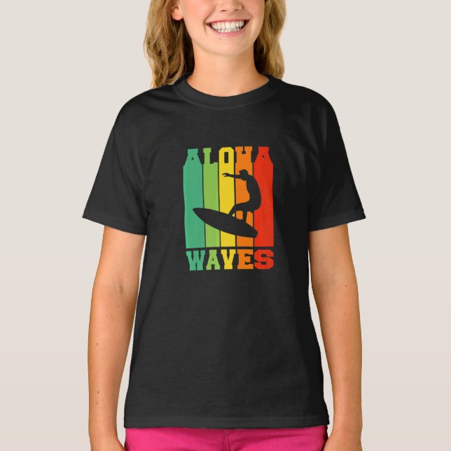 T-shirt Aloha Beach Hawaii Surfbeach Surf (Devant)