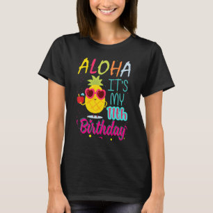 T-shirt Aloha C'est mon 11e anniversaire Hawaiian 11 ans T