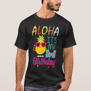 T-shirt Aloha C'est mon 3e anniversaire Hawaiian 3 ans Tod