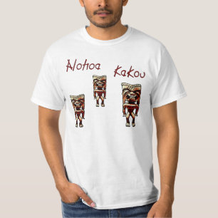 T-shirt aloha chemise de tiki de kakou