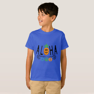 T-shirt Aloha Conception ananas - Hanes pour enfants TAGLE
