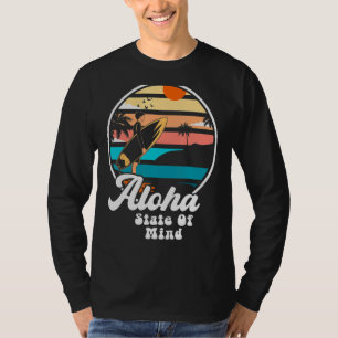 T-shirt Aloha État D'Esprit Grand Hawaii Vacances Aventur