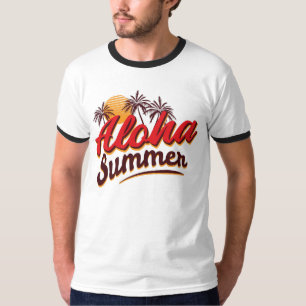 T-shirt Aloha Été