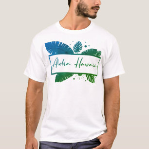 T-shirt Aloha Hawaii Green