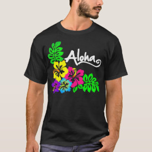 T-shirt Aloha Hawaii Hawaii Hawaiian Tropical Beach Luau
