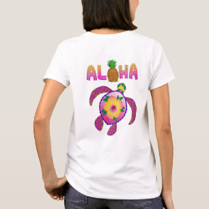 T-shirt Aloha Hawaiian Honu Turtle