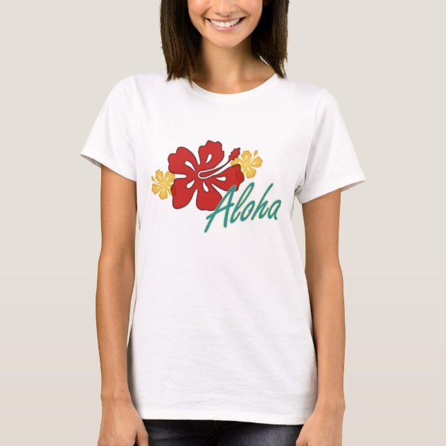 T-shirt Aloha Hibiscus (Devant)