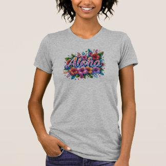 T-shirt Aloha Hibiscus - Floral d'été vibrant