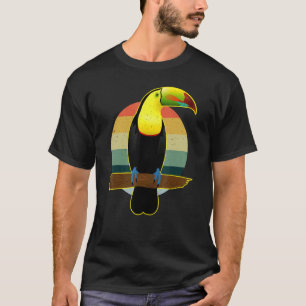T-shirt Aloha Retro Toucan Vintage Style désordonné Essenc