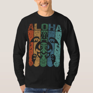 T-shirt Aloha (Tortue tribale hawaïenne)