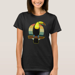 T-shirt Aloha Toucan Rétro Style Vintage Essent décontract