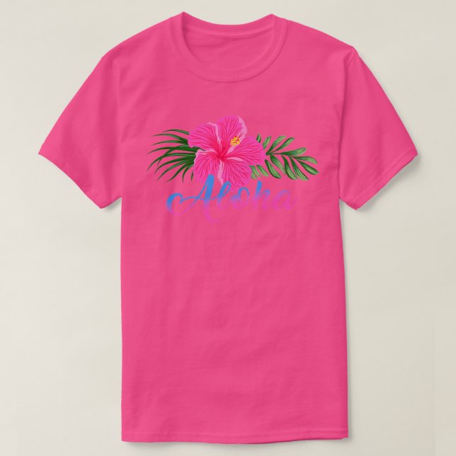 T-shirt Aloha Vacances d'été Hawaii Aloha Amateurs Femmes  (Design devant)