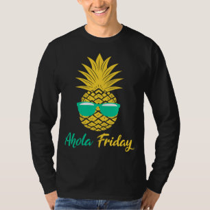 T-shirt Aloha Vendredi Cadeaux D'Ananas Été Aiguille De Fr