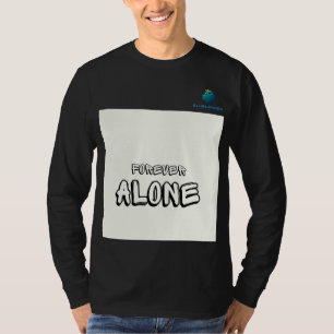 T-shirt Alone Forever Tee : Edgy & Empowering."