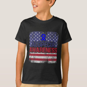 T-shirt Alopecia Sensibilisation perte de cheveux guerrier