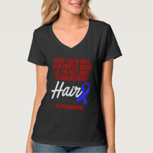 T-shirt Alopecia Sensibilisation Perte de cheveux Guerrier