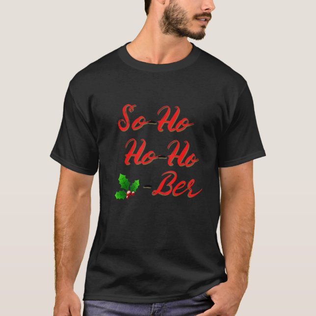 T-shirt Alors Ho Ho Ber (Devant)