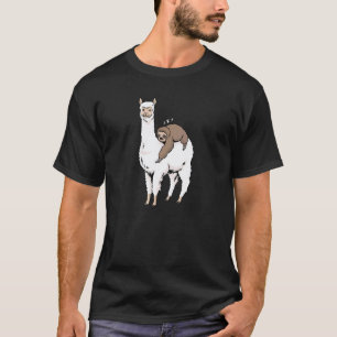 T-shirt Alpaca Alpaca Paresseux Paresseux