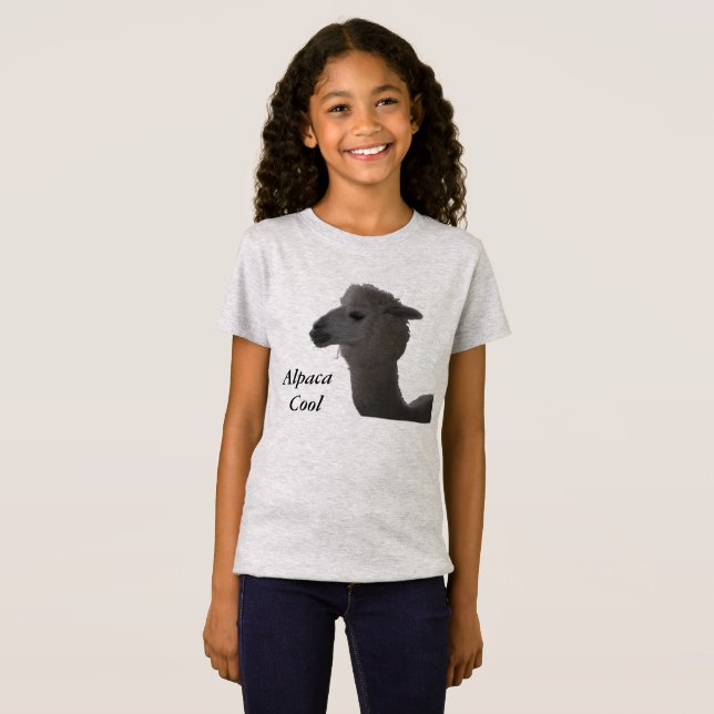 T - Shirt - Alpaca ... Cool (Vorne ganz)