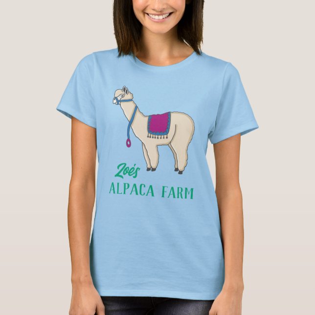 T-shirt Alpaca Lover (Devant)
