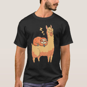 T-shirt Alpaca Paresseux Drôle